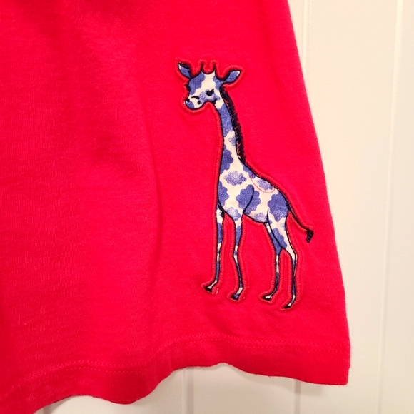 🌟5/$25 Carter's Giraffe Pink Dress Size 12 Months - Picture 2 of 6